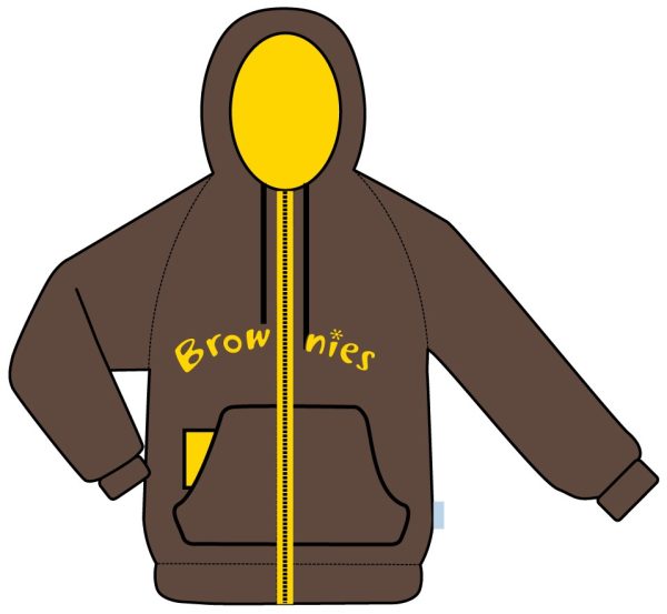 Brownies Hoodie Zip Jacket