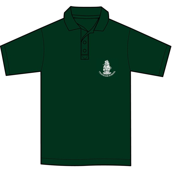 Trafalgar Infants and Junior School - Bottle Green Polo Shirt
