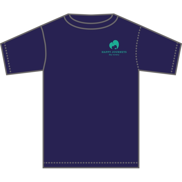 Happy Journeys Nursery - Short Sleeve T-Shirt