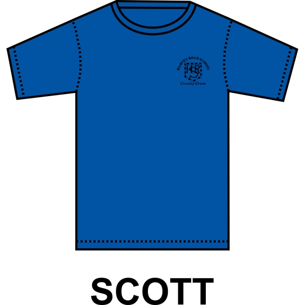 Harvey Road Primary School - PE T-Shirt