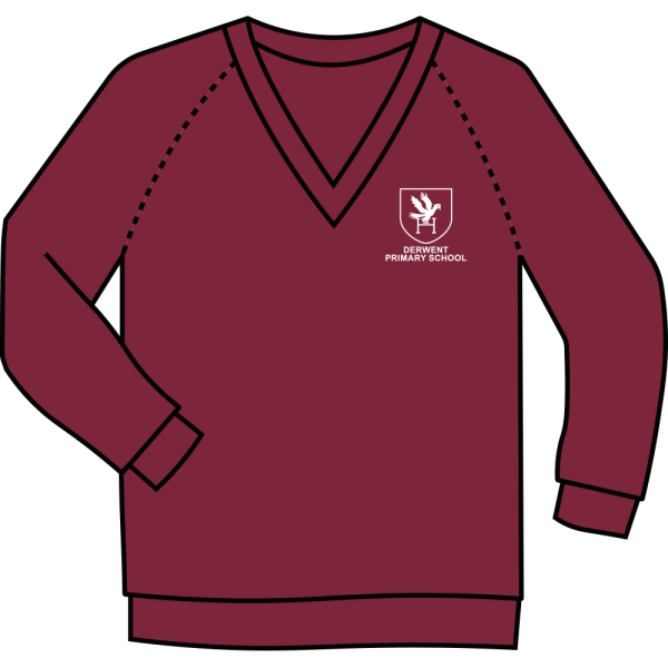 Derwent Primary School - V-Neck Jumper *Years 5 & 6*