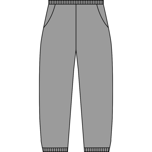 Heather Grey Jogging Bottoms