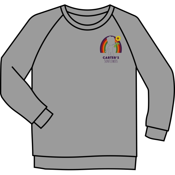 Carter's Sunflowers Nursery School - Roundneck Sweatshirt