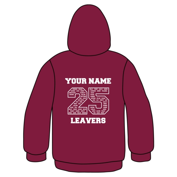 St Pauls Walden Primary School - St Pauls Walden Leavers Hoodie 2025