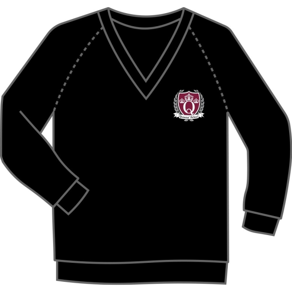 Queens School - V-Neck Jumper