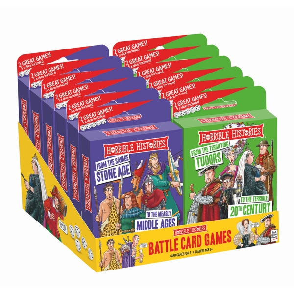 Horrible Histories Battle Card Games