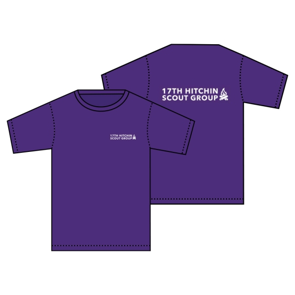 17th Hitchin Scouts - Performance T Shirt