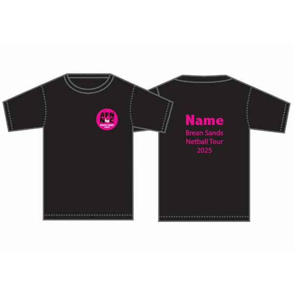 Brean Sands Netball Tour T-Shirt