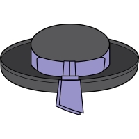 Charlotte House Preparatory School - Winter Hat with Ribbon Trim