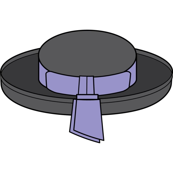 Charlotte House Preparatory School - Winter Hat with Ribbon Trim