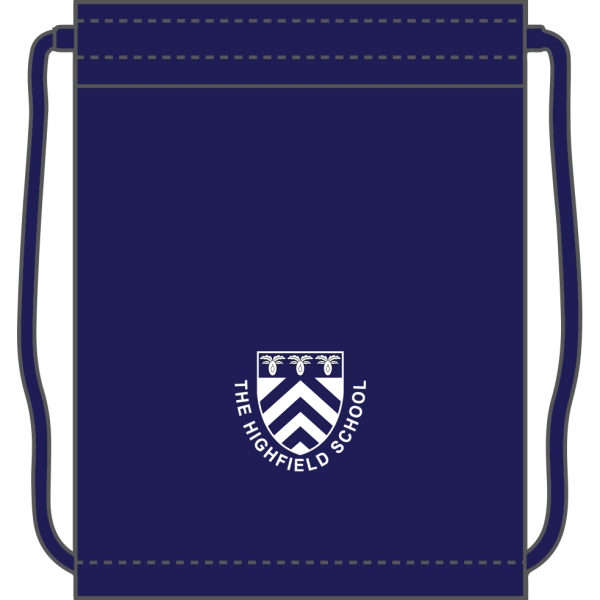 The Highfield School - Drawstring PE Bag