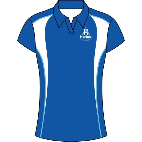 Henlow Church of England Academy - Girls Fitted PE Polo Shirt