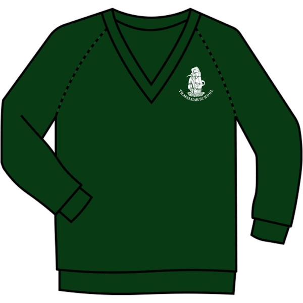 Trafalgar Infants and Junior School - *NEW* V-Neck Jumper