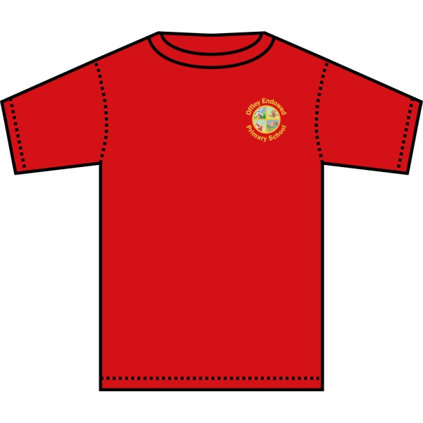 Offley Endowed Primary School - PE T-Shirt