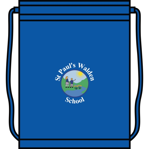 St Pauls Walden Primary School - Drawstring PE Bag