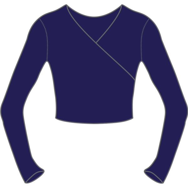 Harpenden Dance School - Grades 3-5 Wrap Top