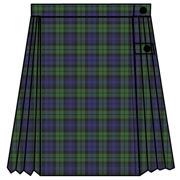 St Clement Danes School - School Tartan Kilt