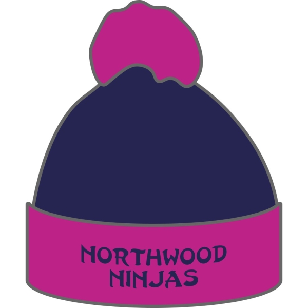 Northwood Ninjas Netball - Bobble Hat