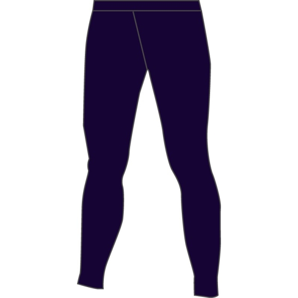 Plain Stock - Plain High-Waisted Sports Legging