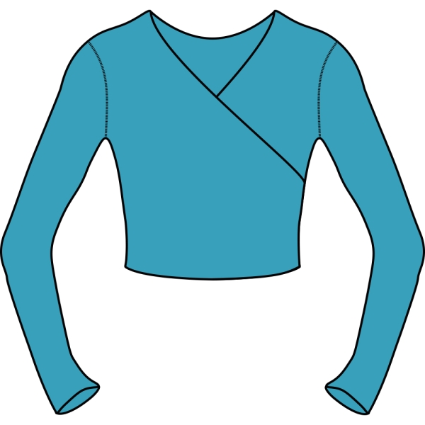 Lesnick School of Ballet and Theatre Arts - Marine Wrap Top