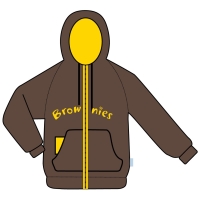 Brownies Hoodie Zip Jacket