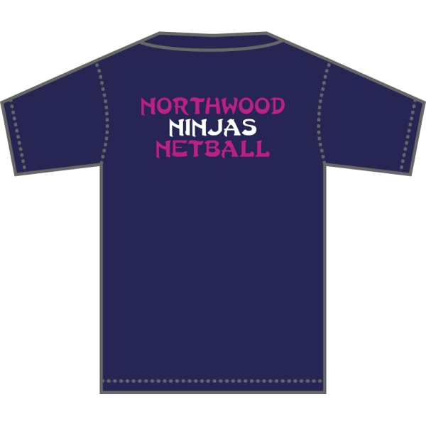 Northwood Ninjas Netball - Training T-Shirt