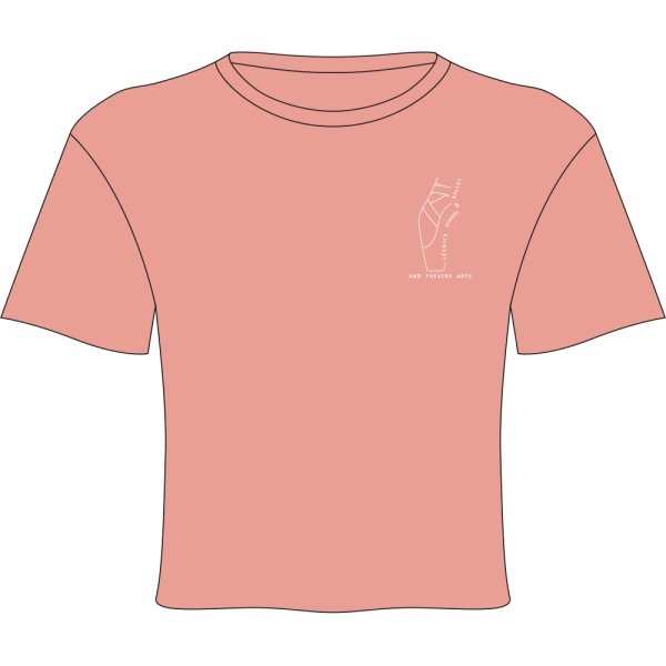 Lesnick School of Ballet and Theatre Arts - Cropped T-Shirt