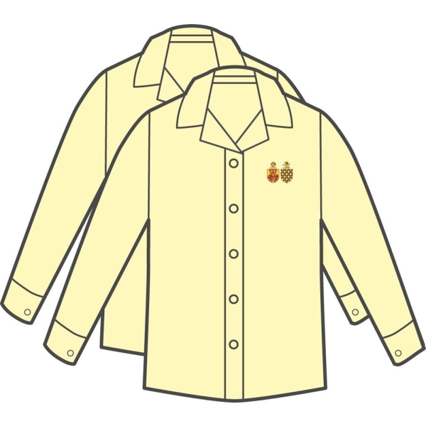 Watford Grammar School for Girls - Long Sleeve Blouses (2 Pack)