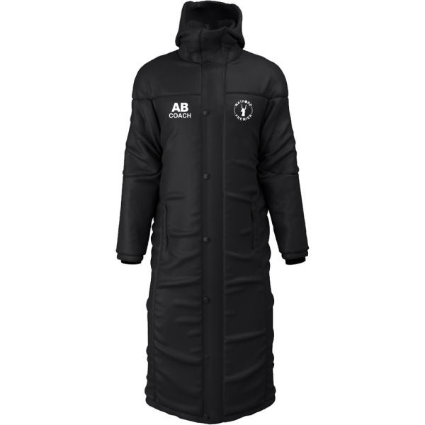 Watford Premier Netball Club - Long Thermal Bench Jacket