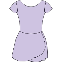 Lilac Skirt Leotard