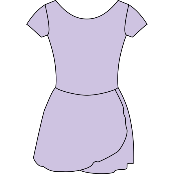 Lilac Skirt Leotard