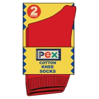 Cotton Long Socks (2 Pack)