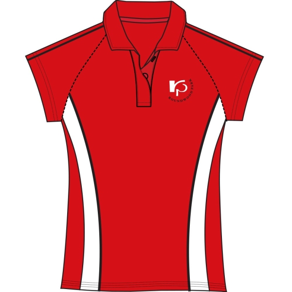 Roundwood Park School - *New* Fitted PE Polo Shirt