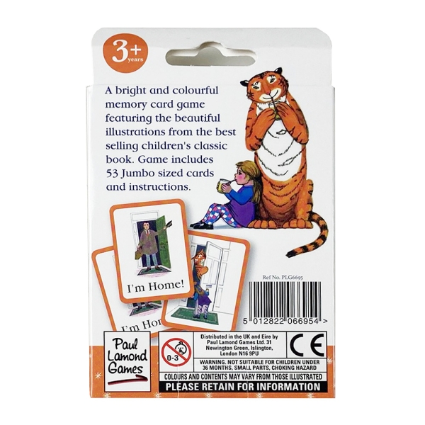 The Tiger Who Came to Tea Memory Game