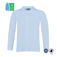 GENERIC SHIRTS - Long Sleeve Revere Blouse