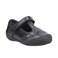 Toughees Girls T-Bar Leather Shoe