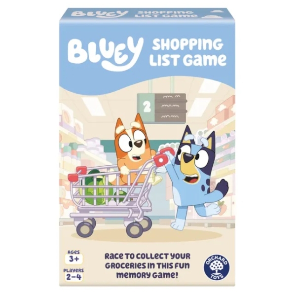 BLUEY SHOPPING LIST GAME