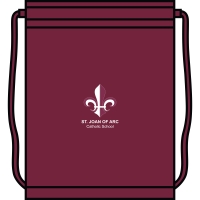 St Joan of Arc Catholic School - Drawstring Bag