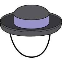 Charlotte House Preparatory School - Winter Hat with Ribbon Trim