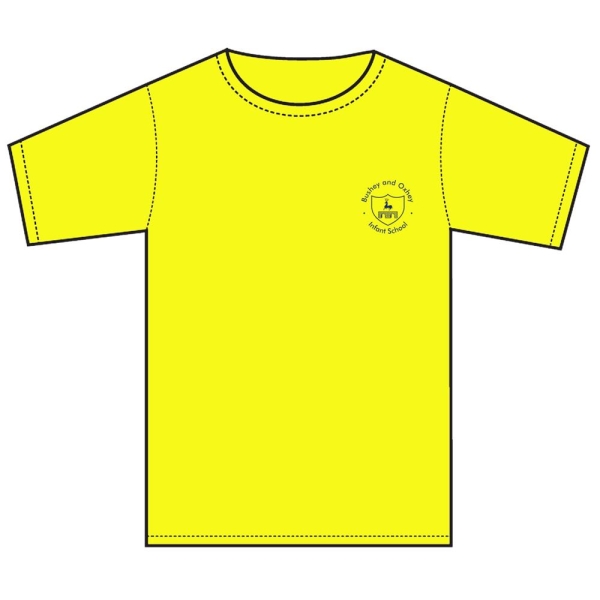 Bushey & Oxhey Infant School - PE T-Shirt