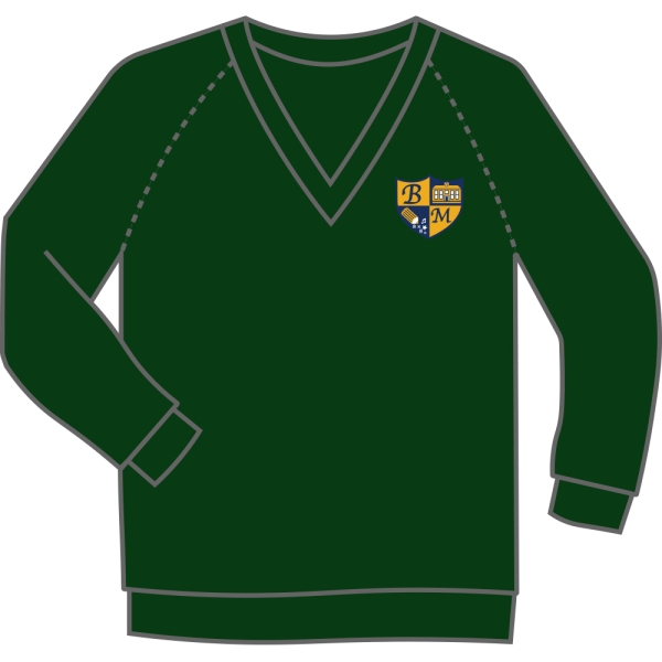 Bushey Manor Junior School - Knitted V-Neck