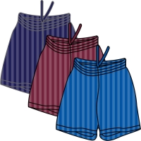Shadow Stripe PE Shorts