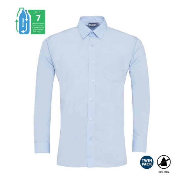 BOYS Long Sleeve Shirts (2 Pack)