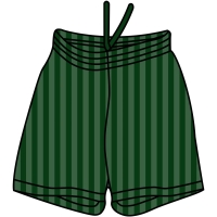 Bottle Shadow Stripe PE Shorts