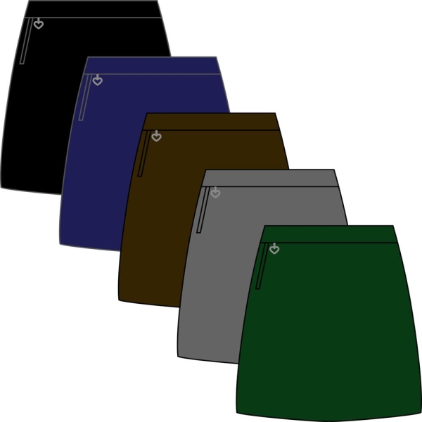 Junior Straight School Skirt
