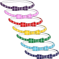Gingham Summer Hairband