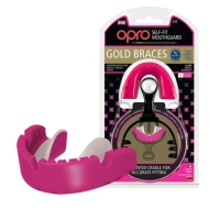 Opro Self-Fit Bronze Braces Mouthguard