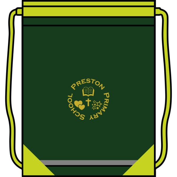 Preston Primary School - Drawstring PE Bag