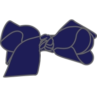 Twist Bow Clip - Clip On