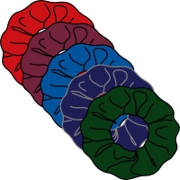 Velvet Hair Scrunchies